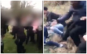 FOTO // Două eleve au fost călcate în picioare și aruncate într-un lac de un grup de 30 de adolescenți. Momentul a fost filmat în Anglia